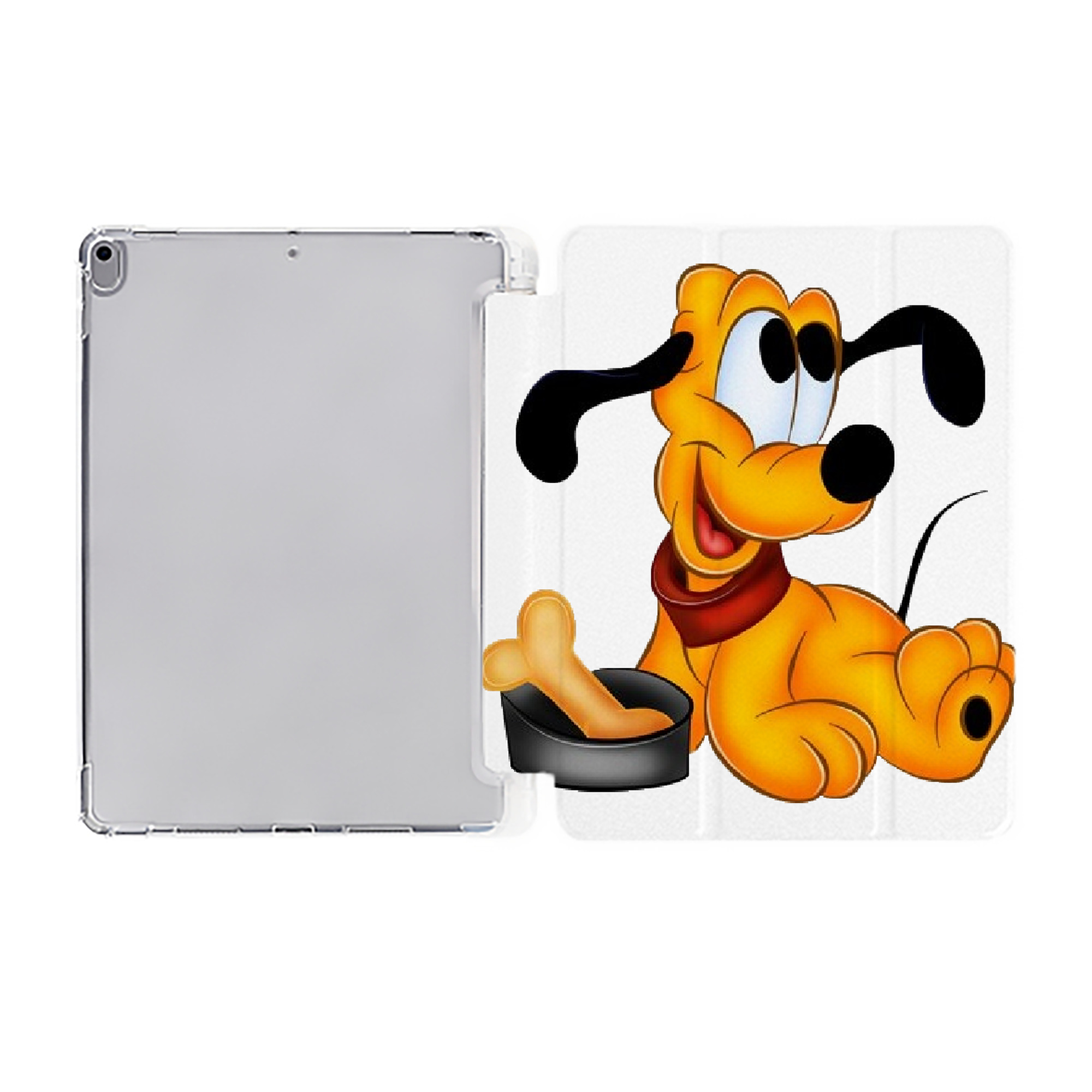 ミッキーマウス Mickey Mouse IPad ケース ペン収納付き 三つ折りスタンド PUレザー×シリコン 対応機種9.5/10.5/10.9インチ